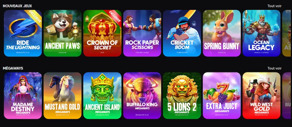 Golden Panda Casino France Jeux